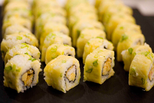 Celebra tu boda con sushi