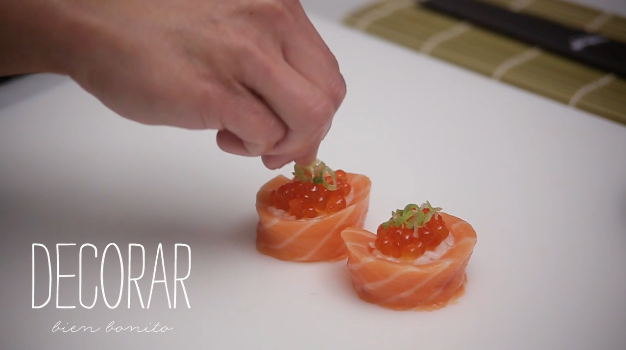 Receta de gunkan de salmón paso a paso Sushifresh Blog