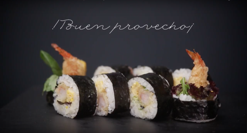 Receta sushi: Futomaki tempura de langostino