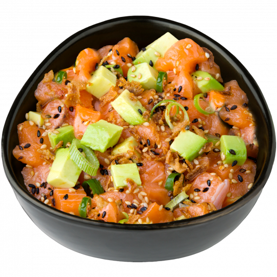 Salmon Tartar Chirashi Sushifresh En