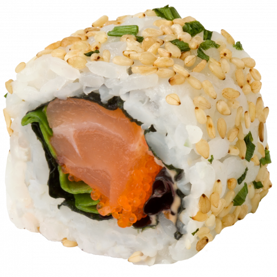 Uramaki de salmón spicy  Sushifresh